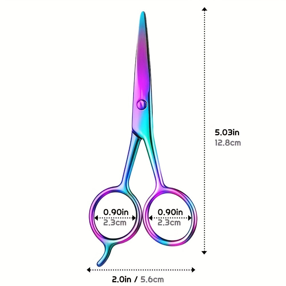 Professional Barber/Salon Razor Edge Hair Cutting Scissors/Shears For Men Women Pet (5 Inch)