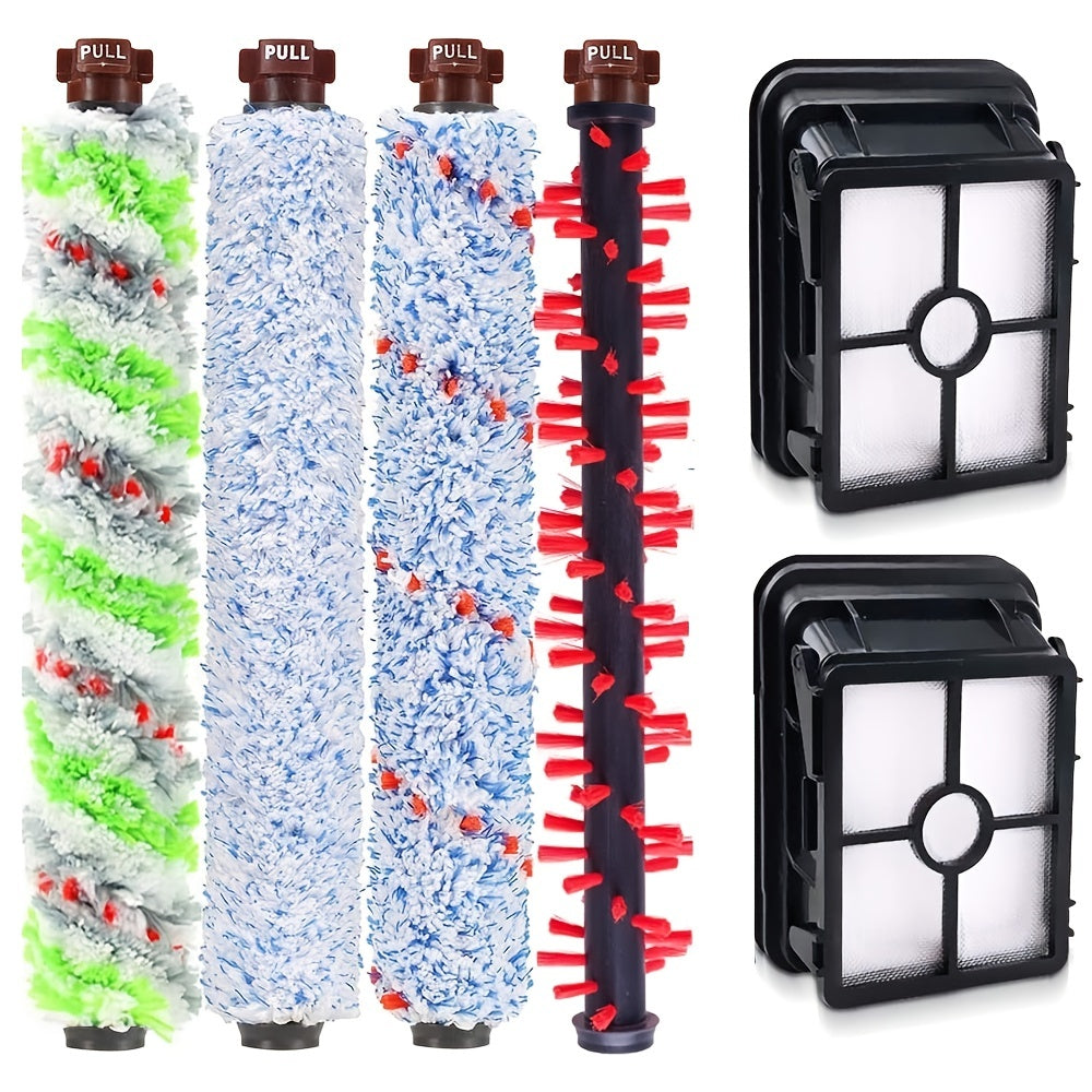 1pc/2pcs Bissell CrossWave & CrossWave Pet Pro Vacuum Cleaner Accessories Velvet Brush Roller Brush