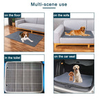 Waterproof Washable Pet Pee Pad and Diaper for Dogs - Reusable Moisture-Proof Crib Mat and Sofa Cover - Protects Furniture and Floors from Accidents.