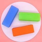 Eliminate Pet Hair Instantly with this Rubber Cleaner Brush - Perfect for Cars, Furniture & Carpets!
