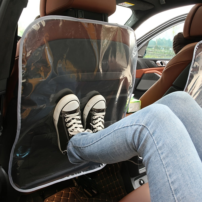 Universal Fit Waterproof Car Seat Protector Mat - Stain-Resistant, Anti-Kick, Dirt and Mud Repellent, Durable Nylon Surface, Easy to Clean, No Filler, Perfect for Family and Pet Owners