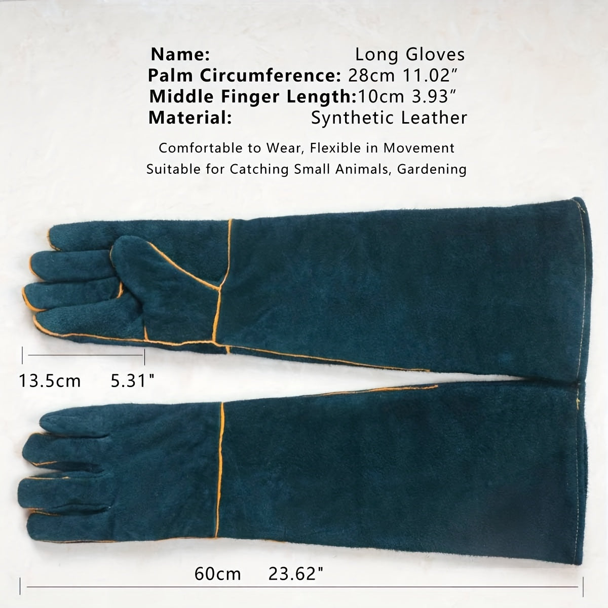 Multi-Purpose Cat Safety Gloves: Bite, Scratch & Puncture-Resistant with Comfort Fit, Ideal for All Pet Owners