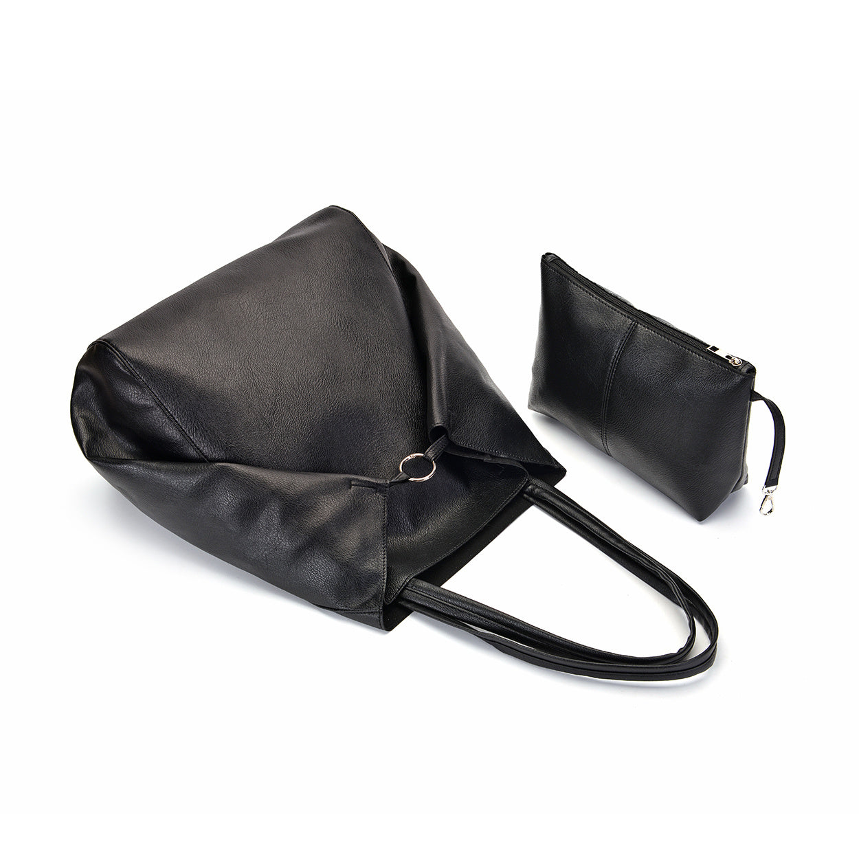 [Large Solid Color Shoulder Bag] Retro Solid Color Shoulder Bag, Vintage Shoulder Bag, Large Capacity Handbag With Inner Bag