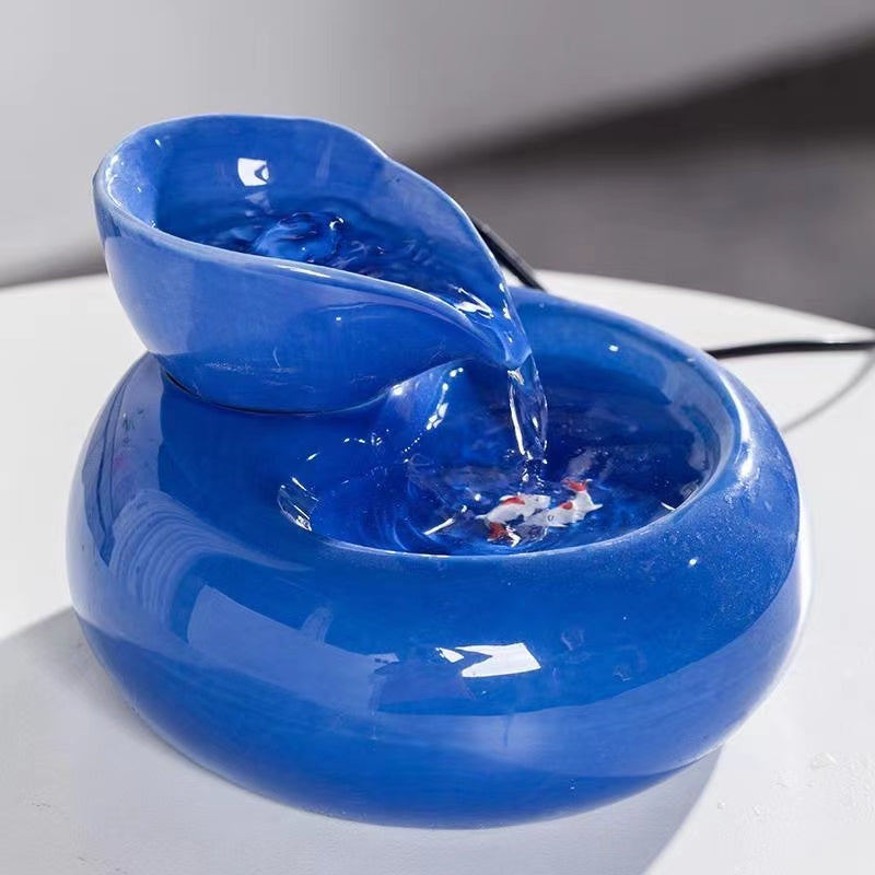 Automatic Pet Water Dispenser - Hygienic, Replaceable Filter, Battery-Free for Cats & Dogs