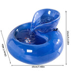 Automatic Pet Water Dispenser - Hygienic, Replaceable Filter, Battery-Free for Cats & Dogs