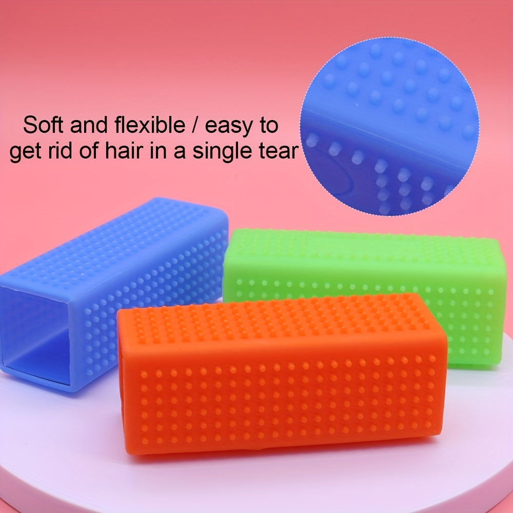 Eliminate Pet Hair Instantly with this Rubber Cleaner Brush - Perfect for Cars, Furniture & Carpets!