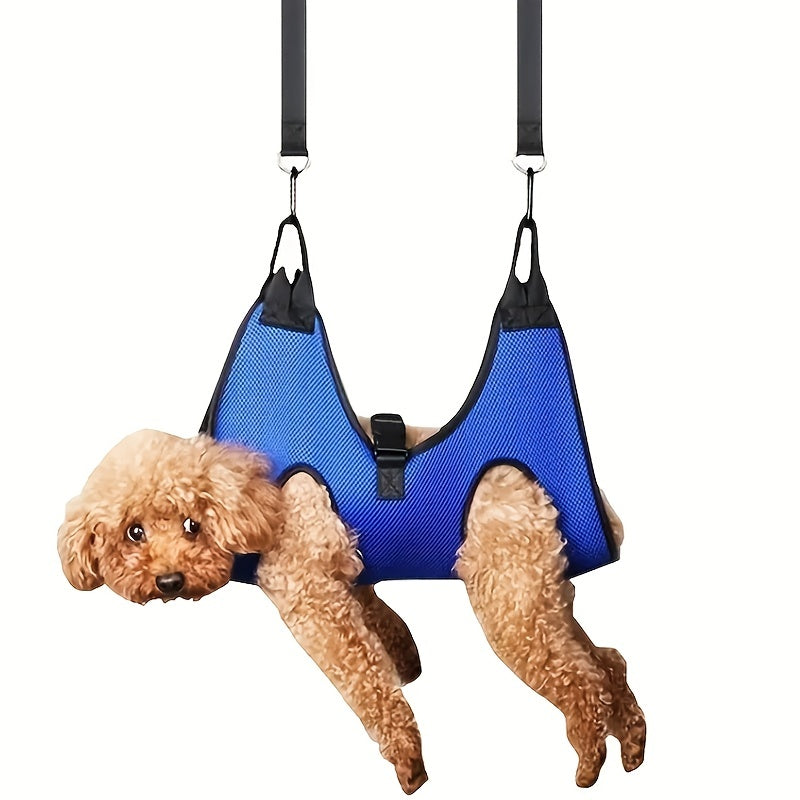 For Dogs & Cats, Hammock Harness Pet Grooming Sling, Restraint Bag for Bathing, Trimming, Nail Clipping