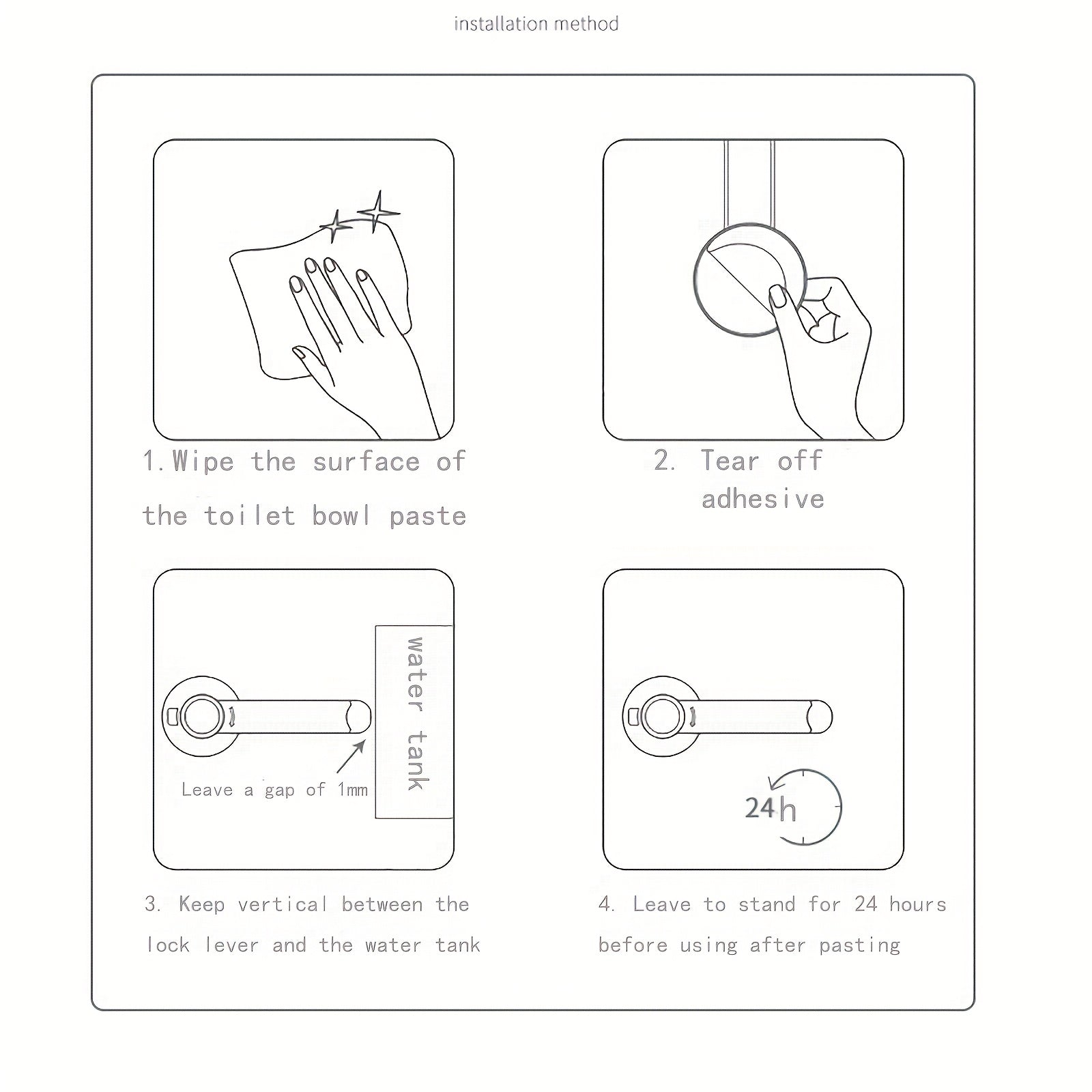AirXing & Pet Safety Toilet Lock - White Plastic Childproof Latch with Easy-Install Design, Prevents Unauthorized Use for Youngsters & Pets, Secure Bathroom Access, Pet Safety Device, Modern Toilet Accessory, Durable Plastic