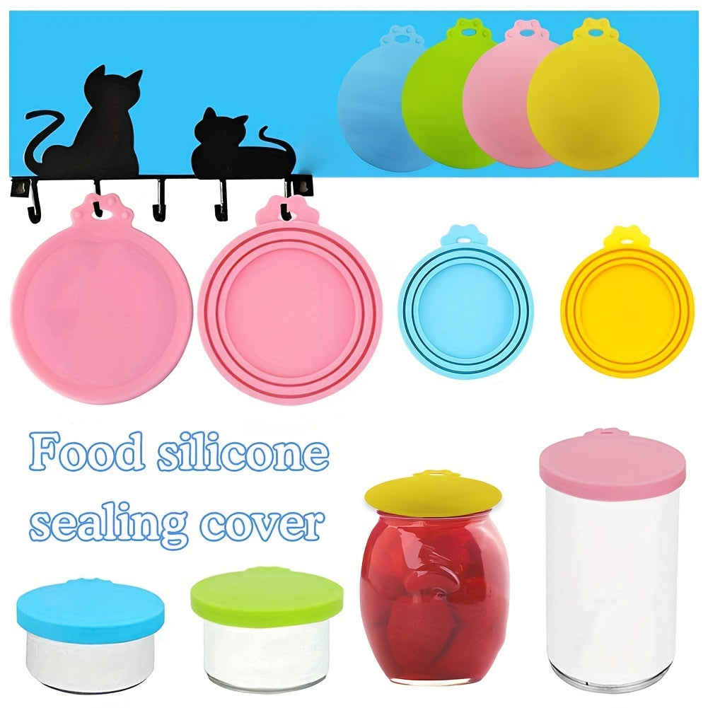 1pc Pet Food Can Covers - Keep Your Dog's Canned Food Fresh And Tasty