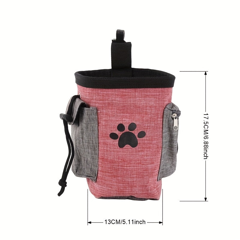 Oxford Cloth Pet Training Bag - Durable, Water-Resistant, and Stylish Design for Effective Pet Training and Behavior Correction - Perfect for Pet Owners Who Care About Aesthetics