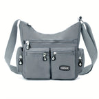 [Lightweight Square Bag] Lightweight Multi-Pocket Square Bag | Unisex Messenger Bag for Men and Women, Travel Shoulder Crossbody Bag