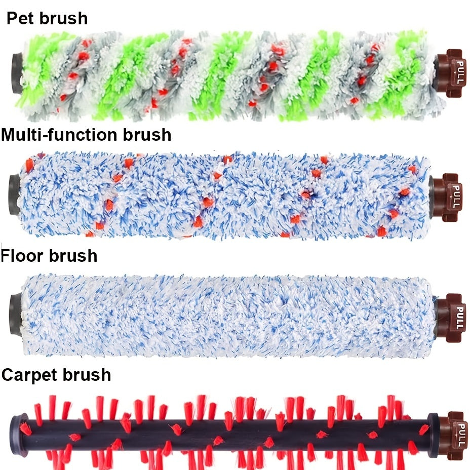 1pc/2pcs Bissell CrossWave & CrossWave Pet Pro Vacuum Cleaner Accessories Velvet Brush Roller Brush