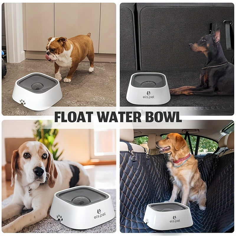 Dog Water Bowl Dog Bowl Slow Water Feeder No-Spill Pet Water Bowl Slow Feeder Dish