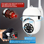 Camera and Color Night Vision Wireless 1080p HD Indoor/Outdoor Camera Bidirectional Audio Wireless Safety Camera Pan/Tilt/Zoom Wi Fi Smart Home Safety Camera and Pet Movement Tracking Color Night Vision Bidirectional Audio
