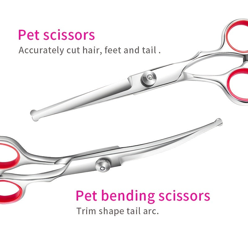 Professional Pet Hair Clipper - Stainless Steel Grooming Tool for Easy and Safe Pet Grooming at Home