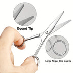 Professional Barber/Salon Razor Edge Hair Cutting Scissors/Shears For Men Women Pet (5 Inch)