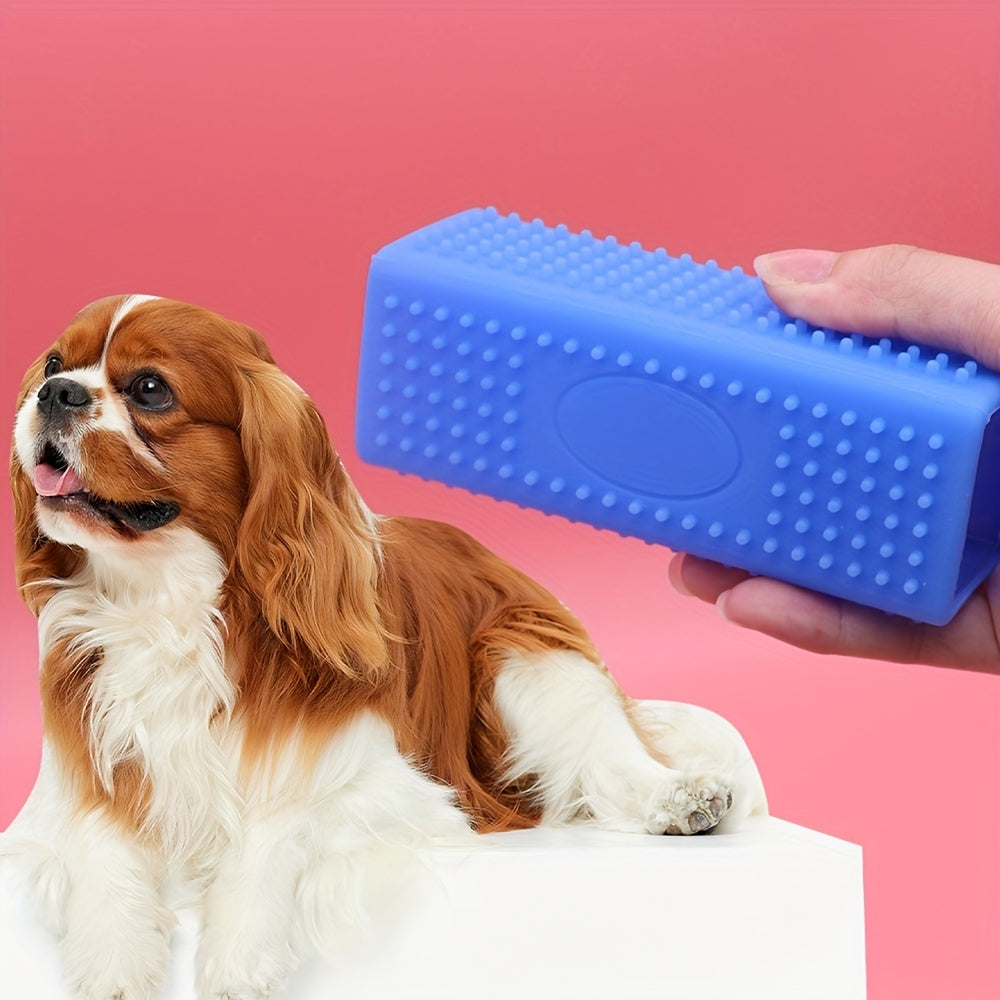 Eliminate Pet Hair Instantly with this Rubber Cleaner Brush - Perfect for Cars, Furniture & Carpets!