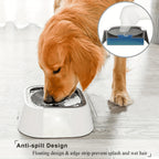 Spill-Proof Pet Water Bowl for Dogs & Cats - Anti-Splash, Non-Slip Base with Floating Filter Design, Perfect for Travel & Home Use, Dog Water Bowl