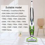 1pc/2pcs Bissell CrossWave & CrossWave Pet Pro Vacuum Cleaner Accessories Velvet Brush Roller Brush