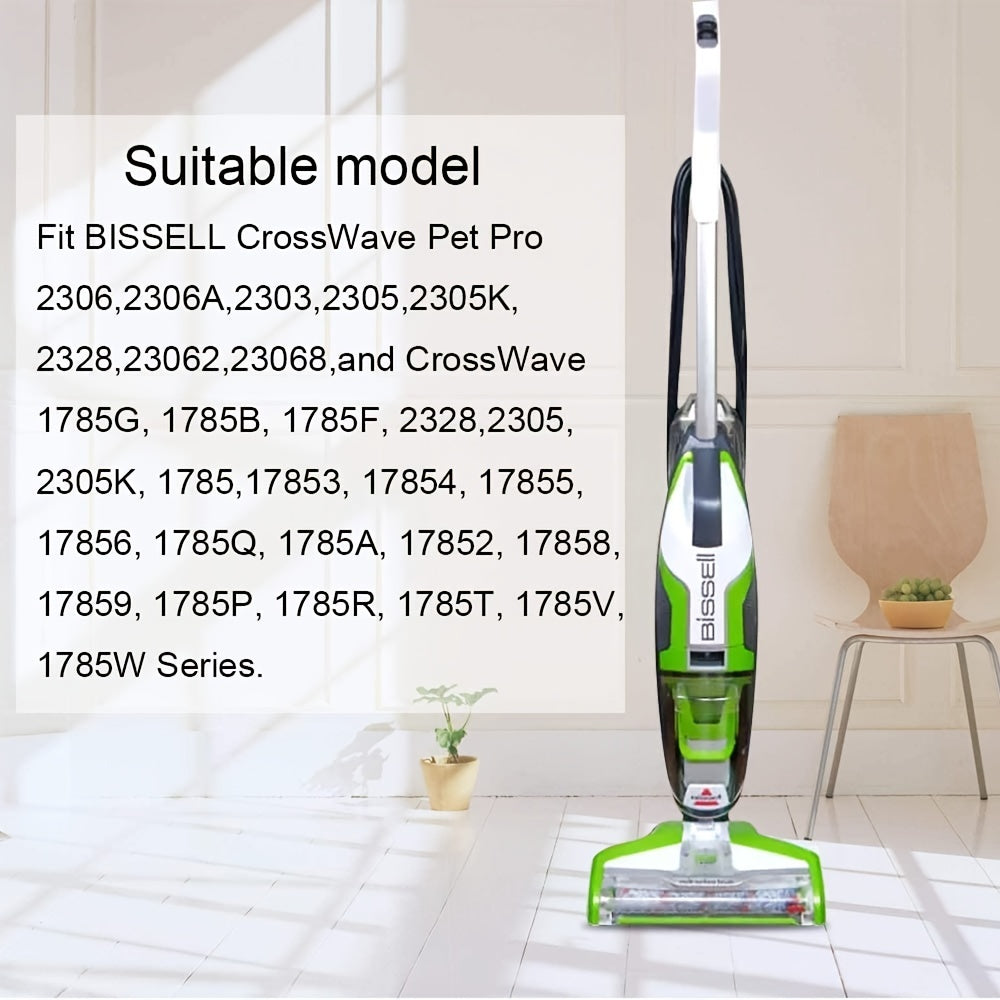 1pc/2pcs Bissell CrossWave & CrossWave Pet Pro Vacuum Cleaner Accessories Velvet Brush Roller Brush