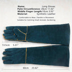 Multi-Purpose Cat Safety Gloves: Bite, Scratch & Puncture-Resistant with Comfort Fit, Ideal for All Pet Owners