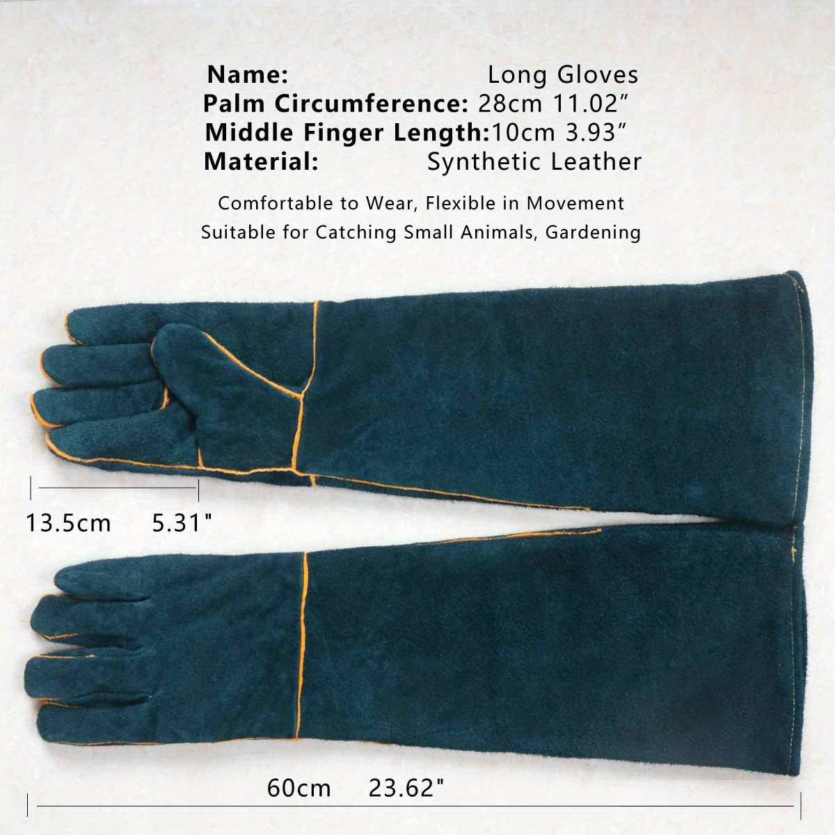 Multi-Purpose Cat Safety Gloves: Bite, Scratch & Puncture-Resistant with Comfort Fit, Ideal for All Pet Owners