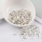 300Pcs Helical Seedbeads 11/0 Tube Bead 2x6mm Twist Bugles Glass Seed Beads For DIY Bracelet Jewelry Dress Making 25 Colors