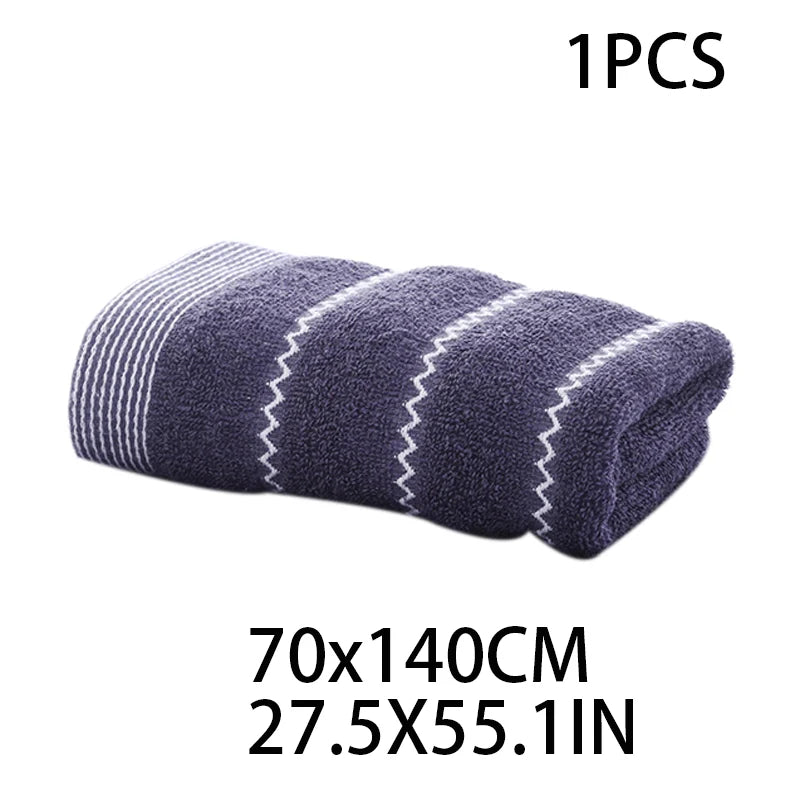 High quality pure cotton household adult towel thickening daily and soft absorbent Adult large-sized bath towel Home towel set