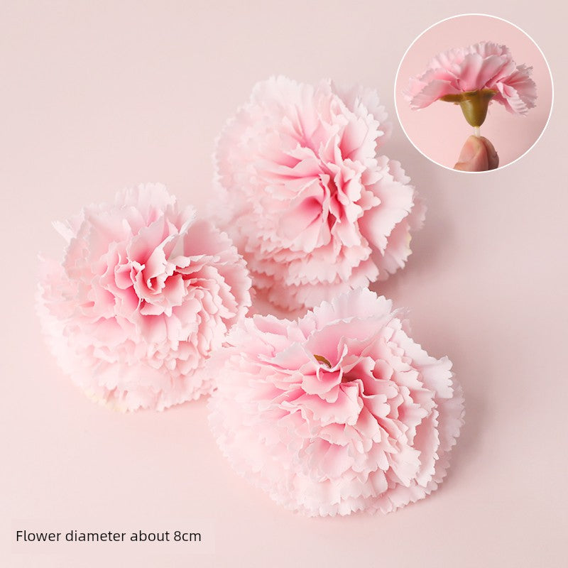 Internet Celebrity Mother's Day Baking Cake Topper Plug-in MG Tissue Paper Surrounding Border Artificial Tulip Ladieswear Inserts Ribbon
