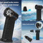 1 PC Violent Fan High Speed Turbofan with High Air Volume Brushless Charging Handheld Outdoor Car Fan