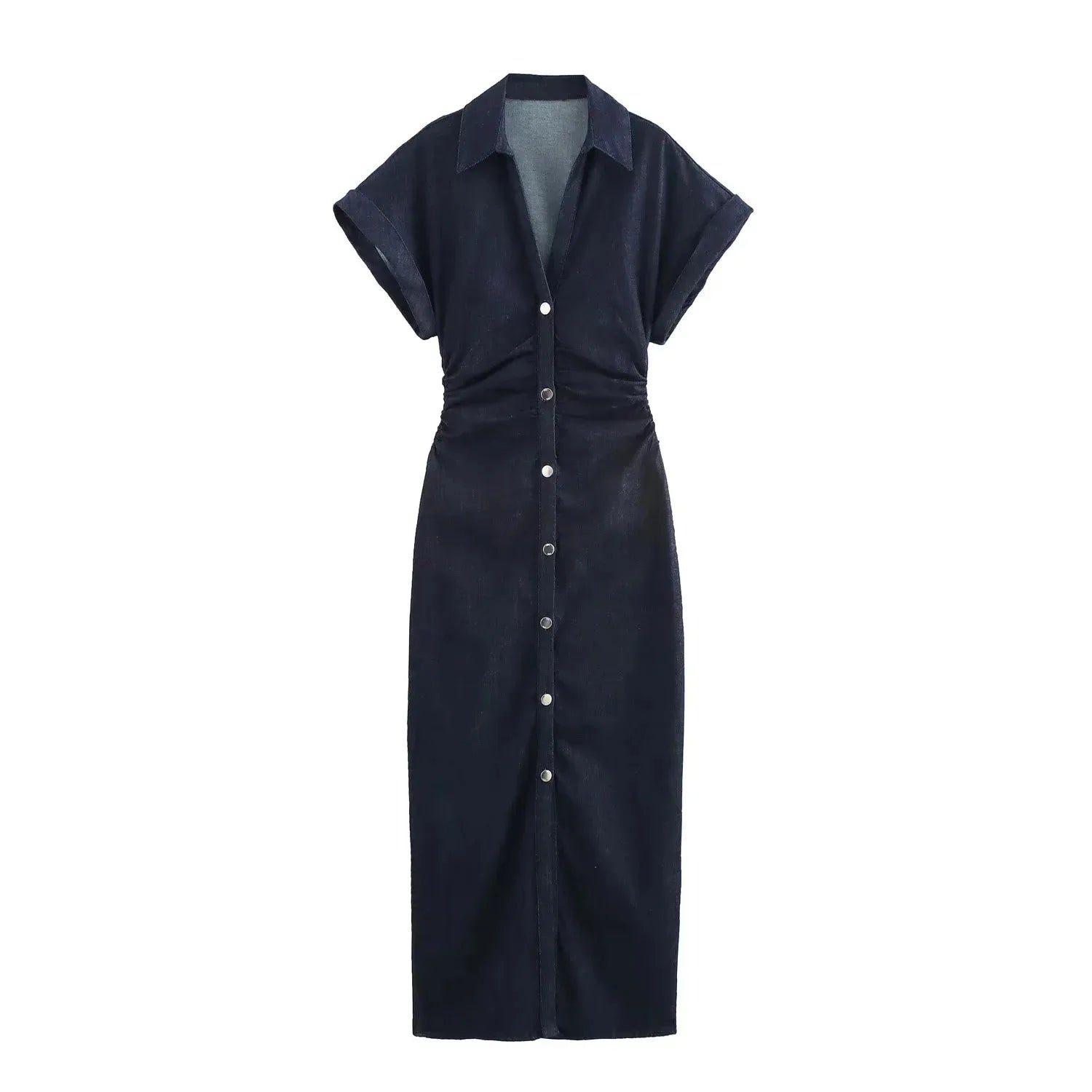 Denim Dress Women's Spring Summer Casual Long Dresses For Women