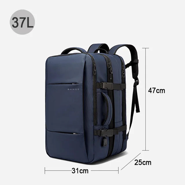 Men Business Travel Waterproof Fashion Backpack