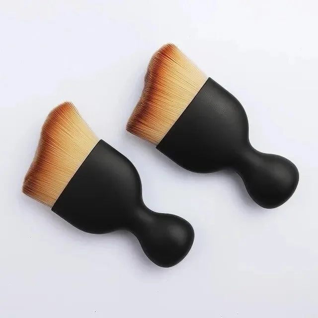 2 Pcs Car Interior Dust Sweeping Soft Brush Car Washing Tool Keyboard Gap Car Dust Brush out Trend Cleaning Brush