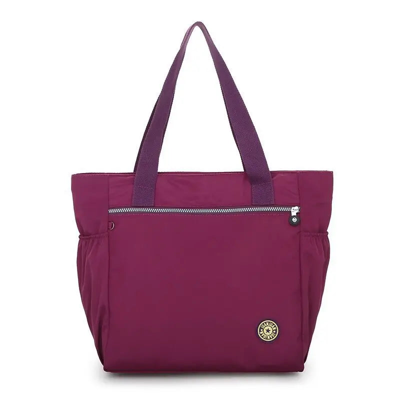 New Solid Color Tote Women's Handbag