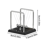 1PC Swinging Magnetic Ball Perpetual Motion Desk Toy Physics Science Desk Fun Toy Swinging Kinetic Balls for Office Decor Gift