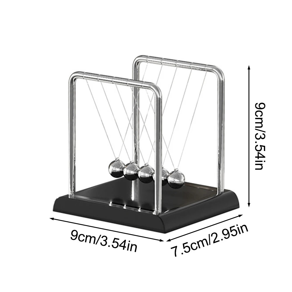 1PC Swinging Magnetic Ball Perpetual Motion Desk Toy Physics Science Desk Fun Toy Swinging Kinetic Balls for Office Decor Gift