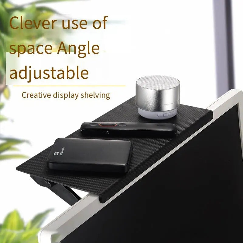 Router storage rack computer monitor desktop monitor stand adjustable TV screen storage rack TV stand