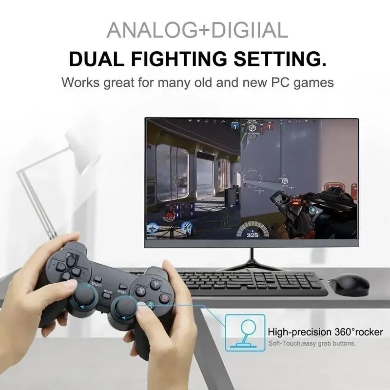 1 PC / 2 PCS 2.4GHz Wireless Gamepad for Game Controller - USB Joystick for PC, Android TV. Control for PC BOX, GAME BOX
