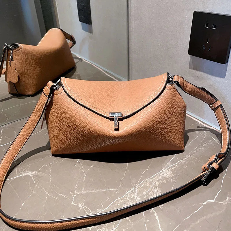 Crossbody handbag versatile fashion light luxury shoulder bag commuting women's bag
