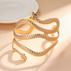 1PC Women's European and American Fashion Gold Geometric Arm Chain Bracelet, Date Travel Banquet Party Festival Dress up Gift