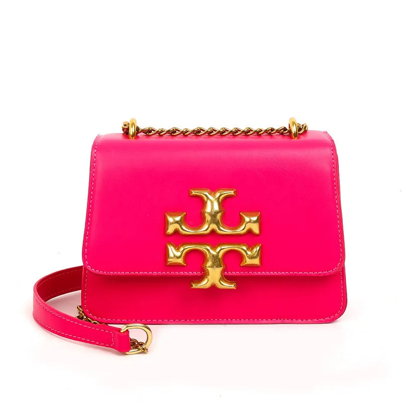 Women's 2025 New Large Capacity Small Square Bag Chain Sweet Style Fashionable Trendy Handheld Shoulder Crossbody Ladies Bag