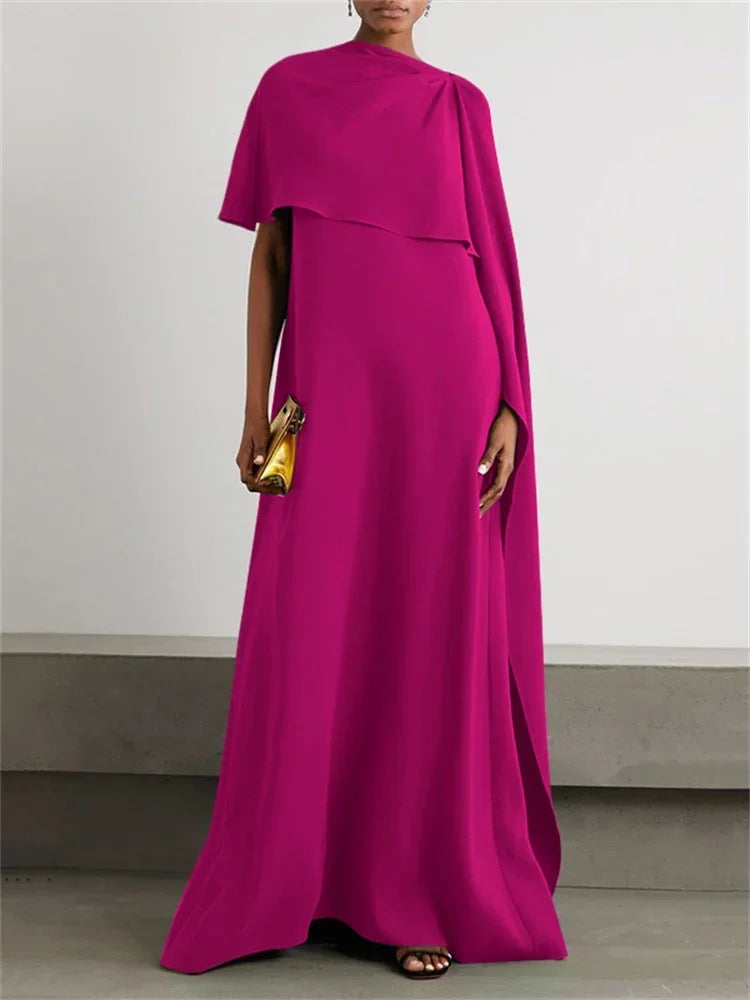 Women Muslim Ramadan Black Color Dress 2025