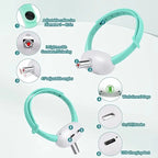 Laser Cat Collar Teasing Cat Electric USB Charging Kitten Automatic Cats Toy Smart Laser Teasing Cat Interactive Toy hi cat toy