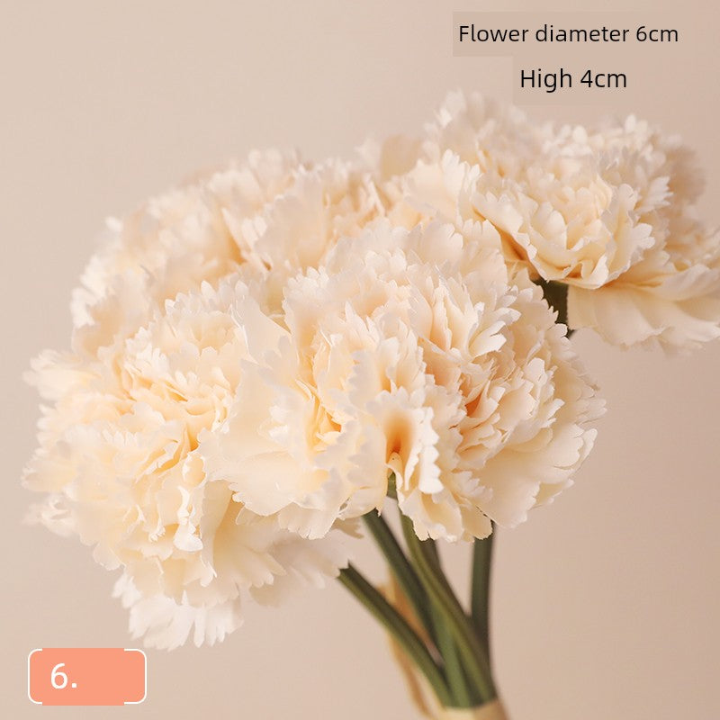 Internet Celebrity Mother's Day Baking Cake Topper Plug-in MG Tissue Paper Surrounding Border Artificial Tulip Ladieswear Inserts Ribbon