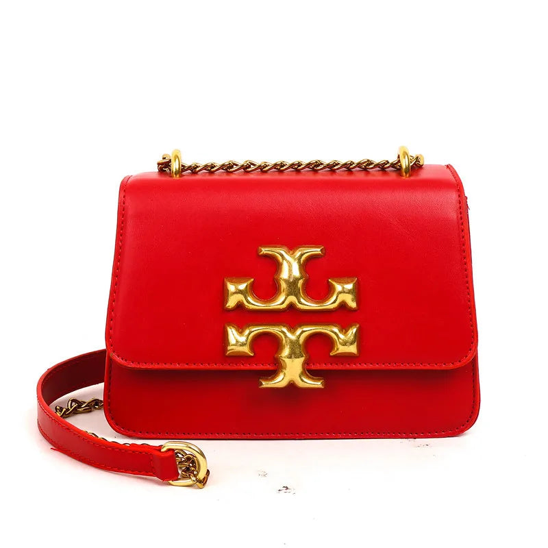 Women's 2025 New Large Capacity Small Square Bag Chain Sweet Style Fashionable Trendy Handheld Shoulder Crossbody Ladies Bag