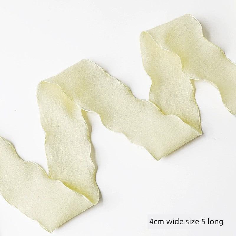Internet Celebrity Mother's Day Baking Cake Topper Plug-in MG Tissue Paper Surrounding Border Artificial Tulip Ladieswear Inserts Ribbon