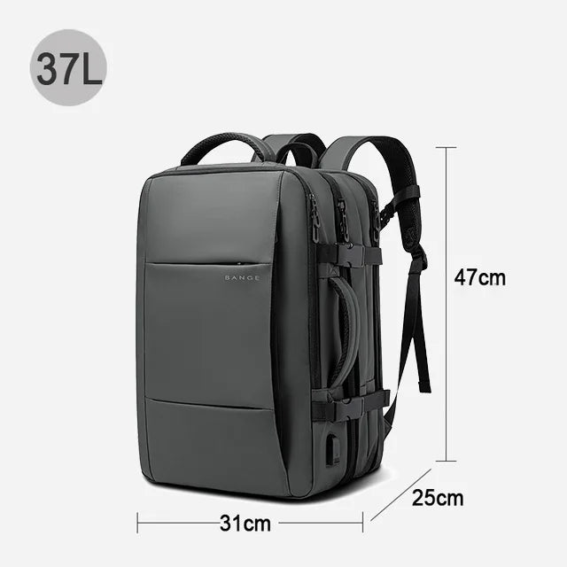 Men Business Travel Waterproof Fashion Backpack