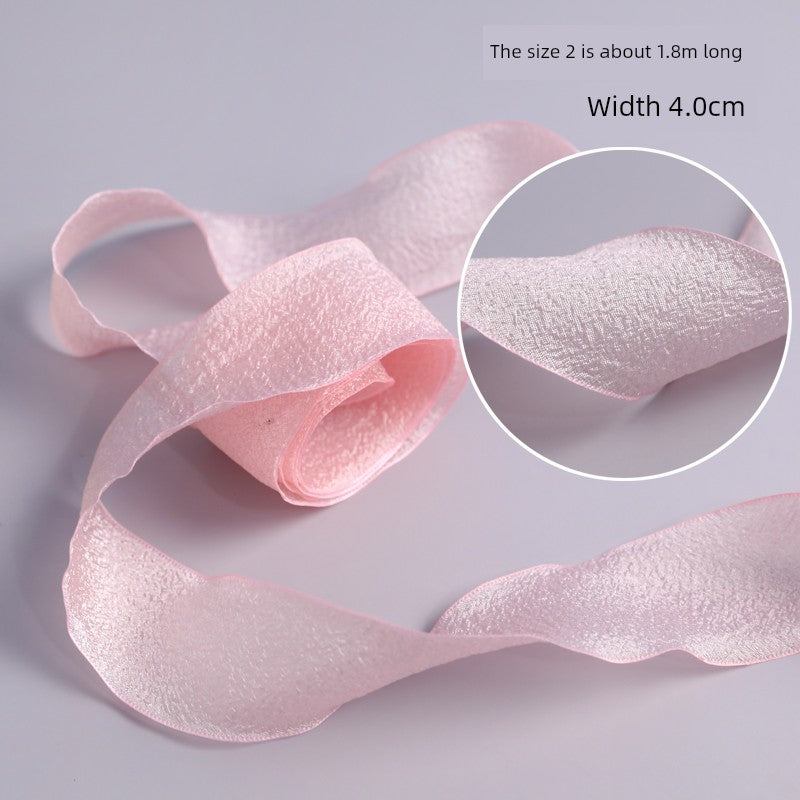 Internet Celebrity Mother's Day Baking Cake Topper Plug-in MG Tissue Paper Surrounding Border Artificial Tulip Ladieswear Inserts Ribbon