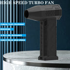 1 PC Violent Fan High Speed Turbofan with High Air Volume Brushless Charging Handheld Outdoor Car Fan