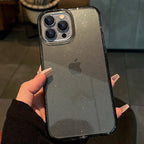 Luxury Glitter Bumper Bling Clear Case for IPhone 15 14 13 12 11 Pro Max Mini X XS Max XR 7 8 Plus 16 Pro Silicone Acrylic Cover